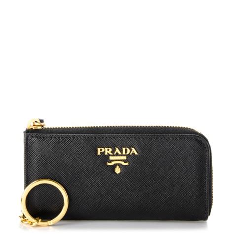 prada car keychain|designer key pouch women's prada.